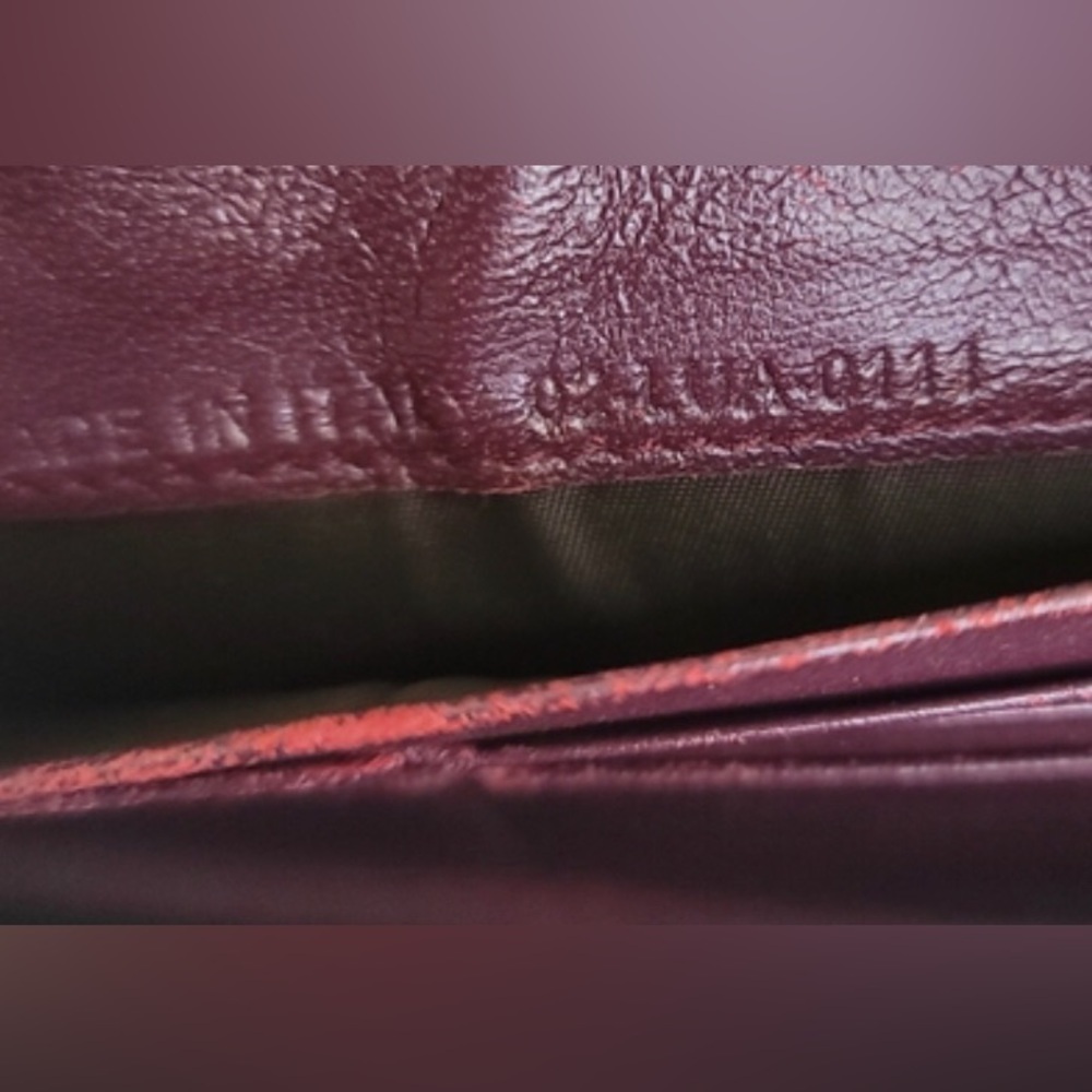 Dior Bordeaux Trotter Patent Leather Long Zippy Wallet COA - Picture 10 of 16